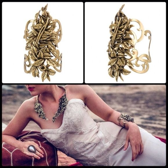 Midnight Garden Adjustable Cuff - Picture 2 of 4